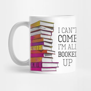 Reading Lover All Booked Up Mug